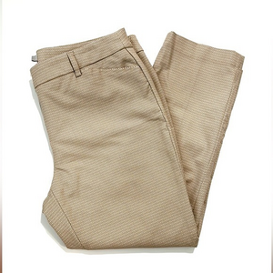 Dalia Tan And Cream Print‎ Capris Pants